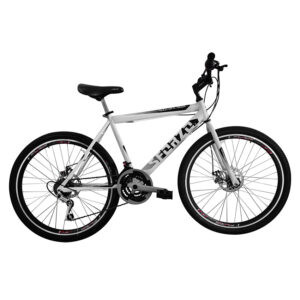 Bicicleta Sforzo Fdisco Rin 26 Tipo Moto 18 Cambios - Blanco